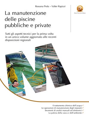 cover image of La manutenzione delle piscine pubbliche e private